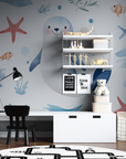 Papier Peint Enfant - Animaux Marins Joyeux