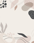 Papier Peint abstrait - Feuillage clair