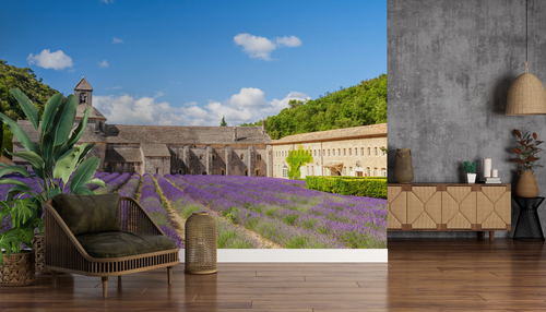 Country wallpaper - Provençal abbey