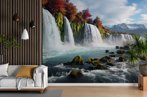 Waterfall wallpaper - majestic falls