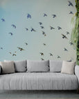 Papier peint animaux - Oiseaux migrateurs dans le ciel