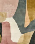 Papier peint abstrait - Formes et lignes géométriques