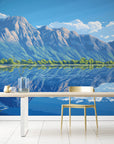 Landscape Wallpaper - Mountain Reflections