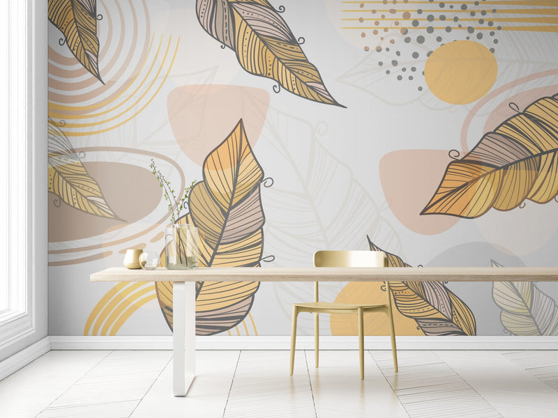Papier Peint Art & Déco- Feuillage raffiné
