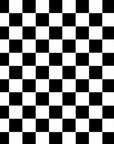Papier Peint Art & Déco - Damier Noir Et Blanc