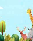Papier Peint Animaux - Safari en Pleine Nature