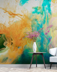 Papier Peint Abstrait - Mirage De Couleurs