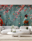 Papier peint 1211 - mockup chambre