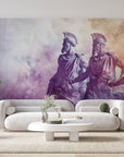 Papier peint 1347 - mockup chambre