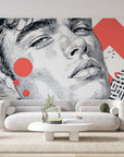 Papier peint 1388 - mockup chambre