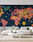 Papier peint 963 - mockup chambre