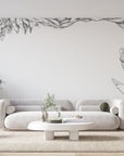 Papier peint 980 - mockup chambre