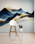 Papier Peint Abstrait - Montagnes Chinoises