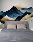Papier Peint Abstrait - Montagnes Chinoises