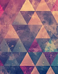 Papier Peint Abstrait - Triangles Artistiques