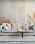Papier Peint Art & Déco - Feuillage Pastel