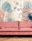 Papier Peint Art & Déco - Fleur Aquarelle