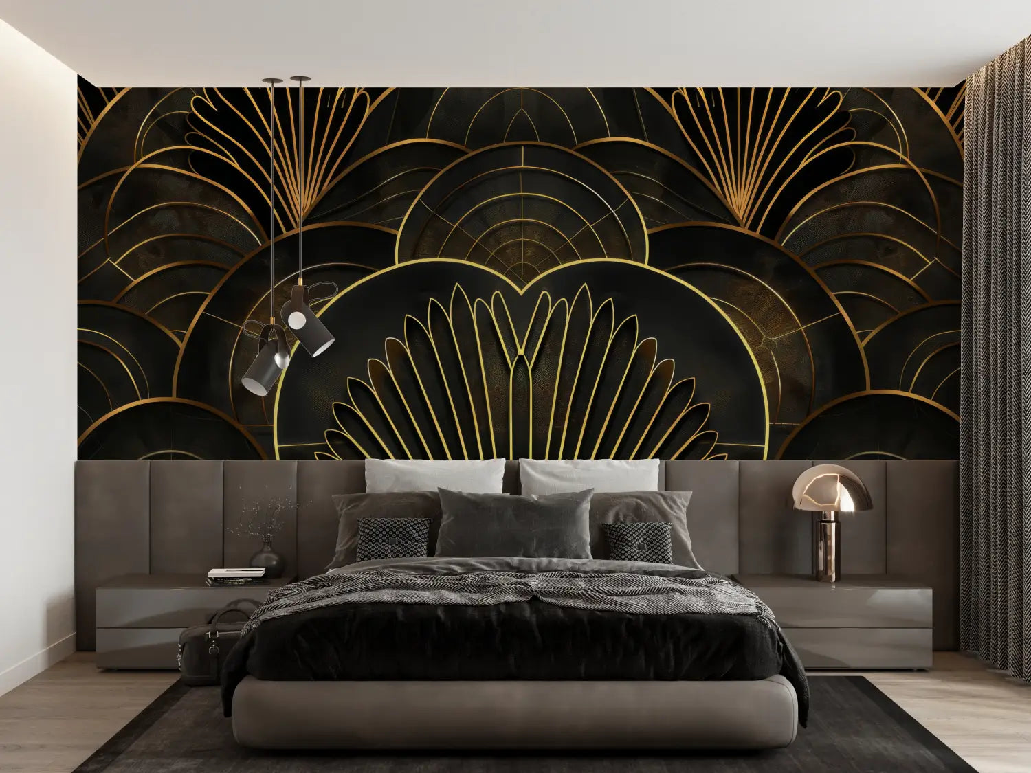 Papier Peint Art & Déco - Harmonie Géométrique