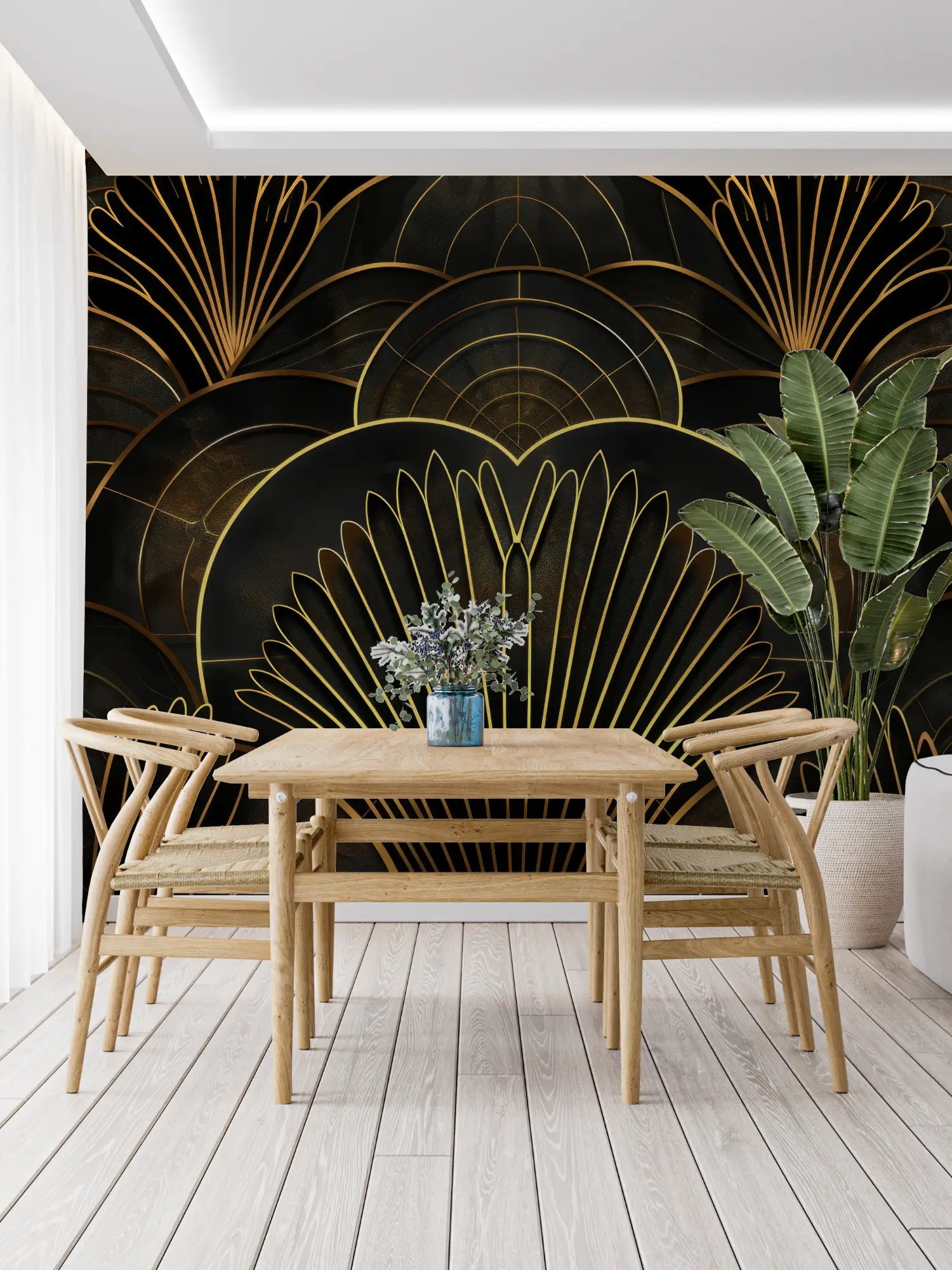 Papier Peint Art & Déco - Harmonie Géométrique