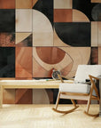Papier Peint Art Moderne - Motif Géométrique