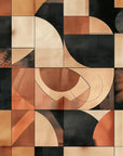 Papier Peint Art Moderne - Motif Géométrique