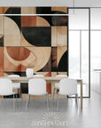 Papier Peint Art Moderne - Motif Géométrique