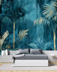 Papier Peint Tropical - Forêt de Palmiers Mystique