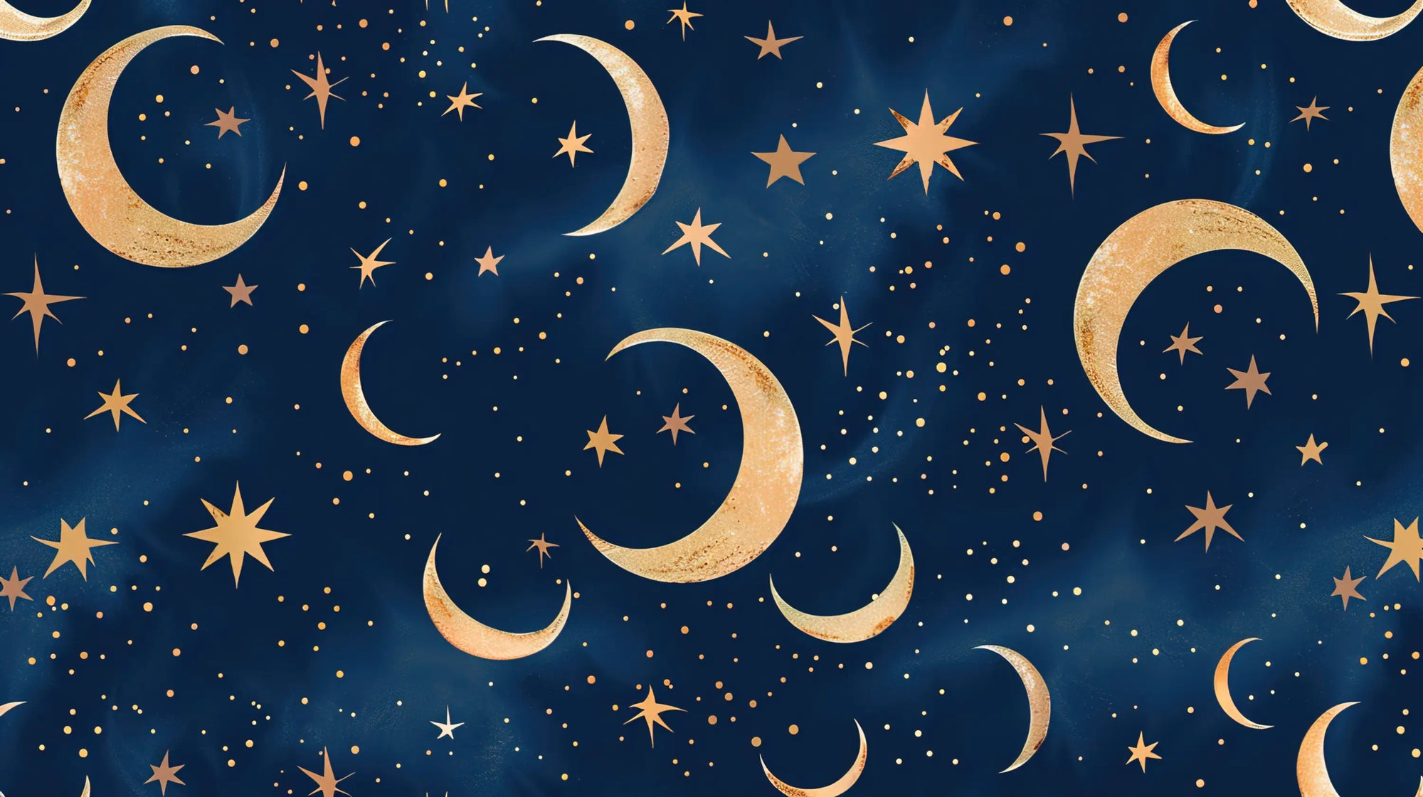 Papier Peint Rétro – Nuit Dorée