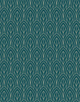 Papier Peint Japonais - Feuillage Linéaire Graphique