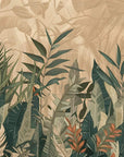 Papier Peint Tropical - Jungle Sable
