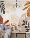 Papier Peint Tropical - Feuilles Vibrantes