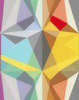 Papier Peint Géométrique - Multicolore