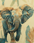 Papier Peint Paysage - Eléphant