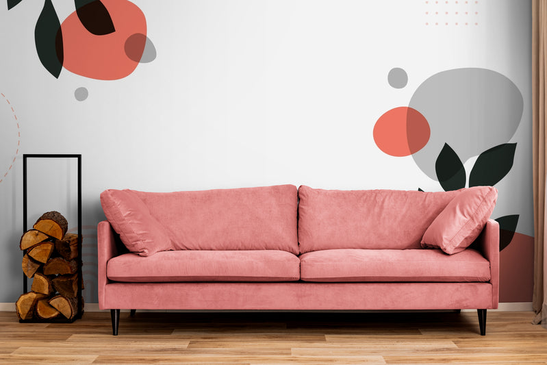 Papier Peint Rétro chic - Motifs Minimalistes