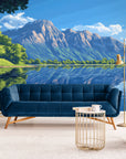 Landscape Wallpaper - Mountain Reflections