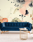 Papier Peint Abstrait - Floral Artistique