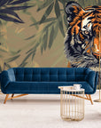 Papier Peint Animal - Tigre majestueux