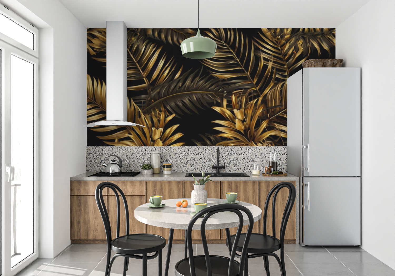 Papier Peint pour Cuisine : Allier Esthétique et Résistance Culinaire