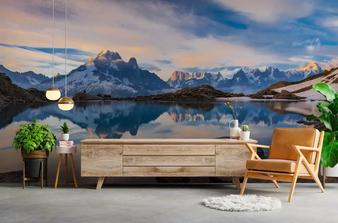 Papier Peint Montagne : Décor Panoramique et Tendances 2025