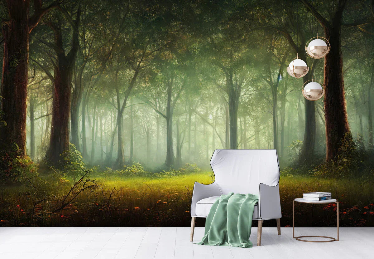 🪴 Papier peint feuillage : la tendance nature qui sublime votre intérieur
