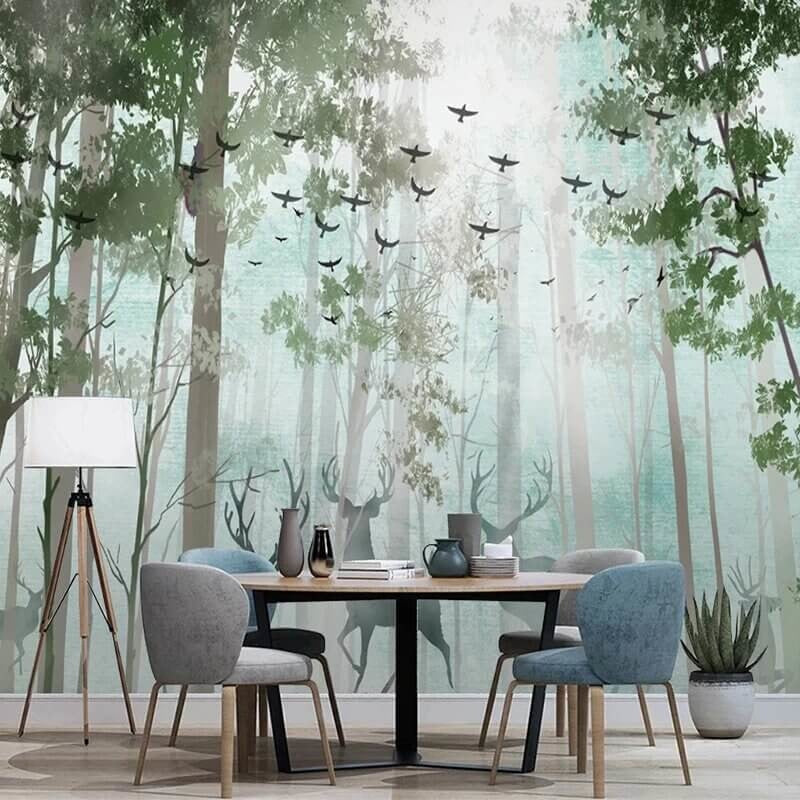 Le Papier Peint Scandinave : L'Art de Cultiver la Lumière et la Sérénité Nordique
