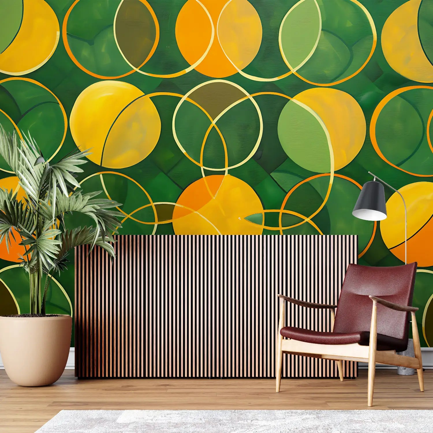 Papier Peint Vert et Or 2026 : Guide Déco & Ambiance Chic