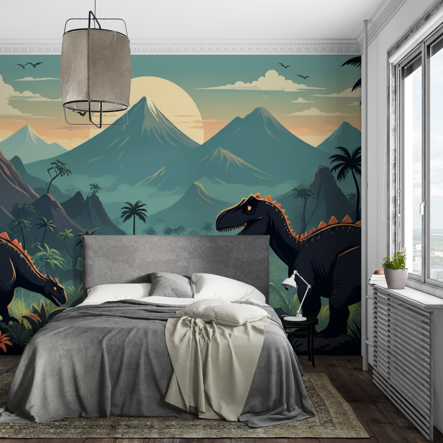 Dinosaur Panoramic Wallpaper