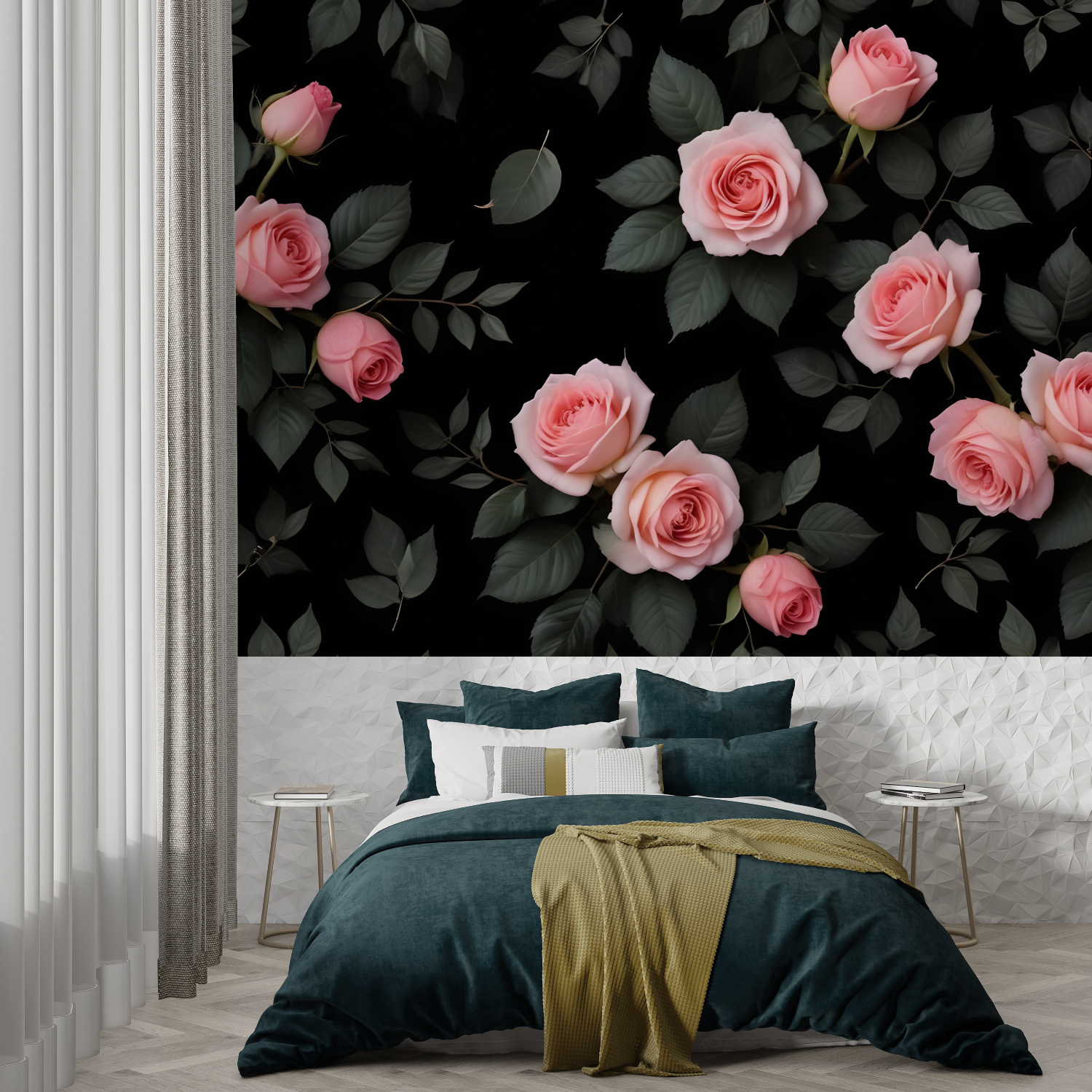 Black and Pink Wallpaper