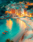 Landscape Wallpaper - Mediterranean Bay at Dusk