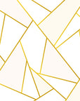 Papier Peint Géométrique - Lignes Dorées