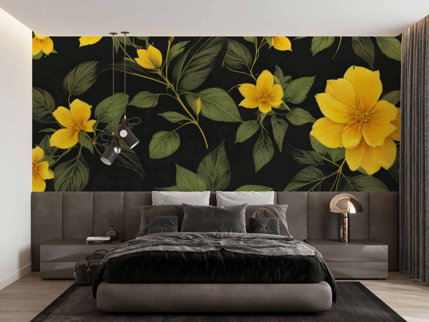 Black and Yellow Wallpaper