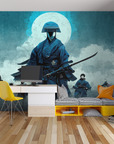 Gaming Wallpaper - Fantasy Samurai under the Moon