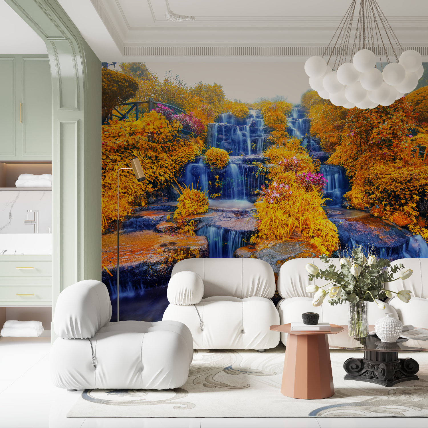 Landscape Wallpaper - Enchanted Waterfall