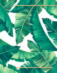 Foliage Wallpaper - Banana Leaves in Frame